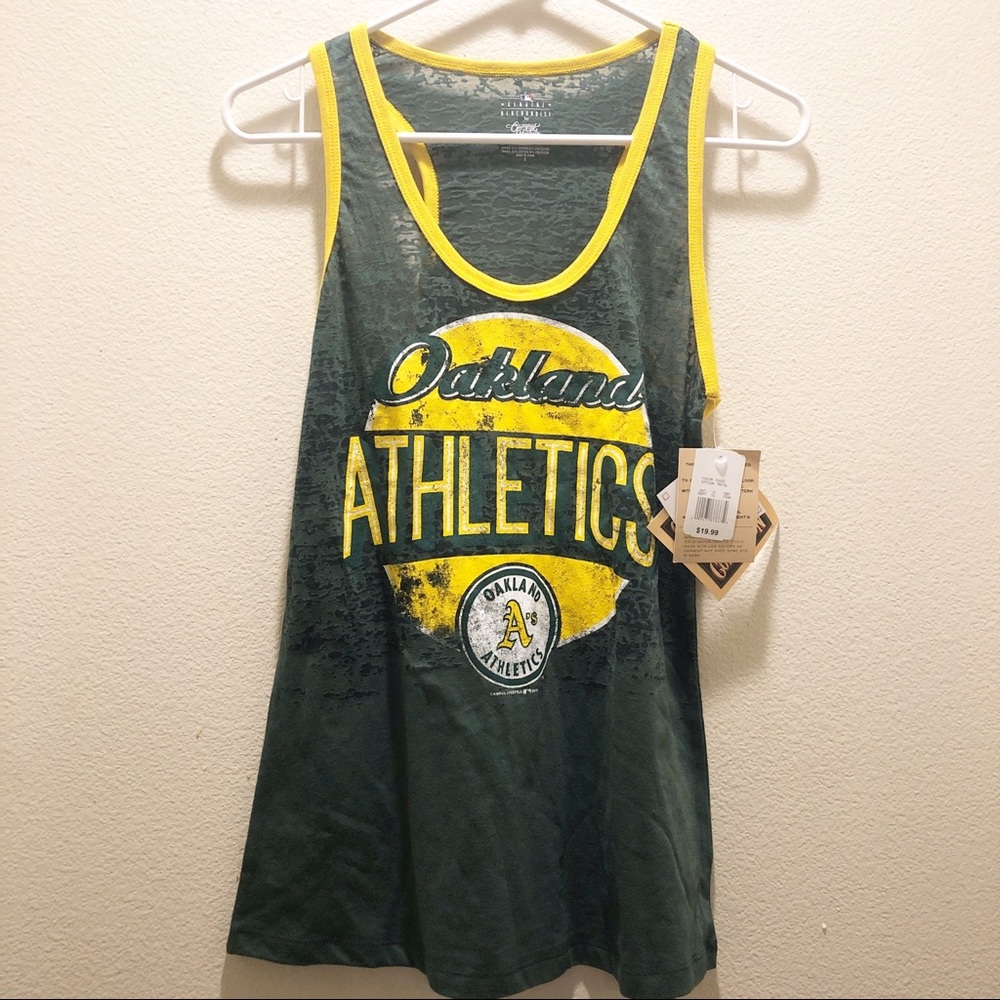 NWT Oakland A’s Baseball Team Tank Top